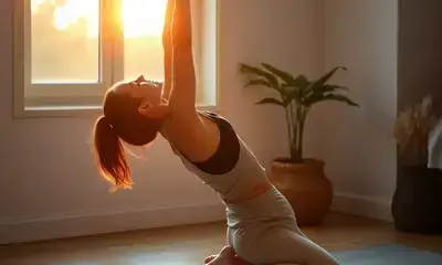 Yoga morning routine